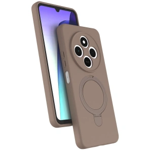 Xiaomi Redmi 14c Regal Magsafe Standlı Kapak - Çöl Titanyum