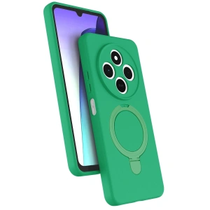Xiaomi Redmi 14c Regal Magsafe Standlı Kapak - Yeşil