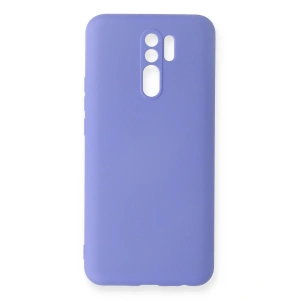 Xiaomi Redmi 9 Kılıf Nano İçi Kadife Silikon - Lila