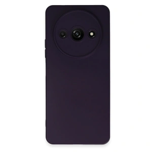 Xiaomi Redmi A3 4g Kılıf Nano İçi Kadife Silikon - Mor