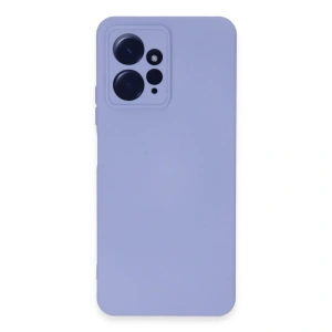 Xiaomi Redmi Note 12 4g Kılıf Nano İçi Kadife Silikon - Lila
