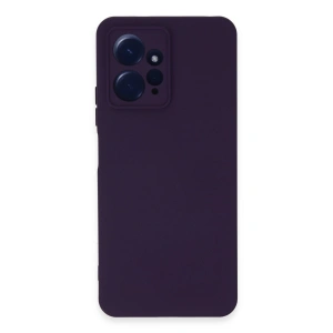 Xiaomi Redmi Note 12 4g Kılıf Nano İçi Kadife Silikon - Mor