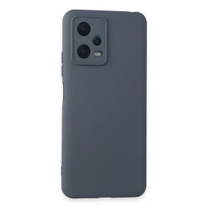 Xiaomi Redmi Note 12 5g Kılıf Nano İçi Kadife Silikon - Gri