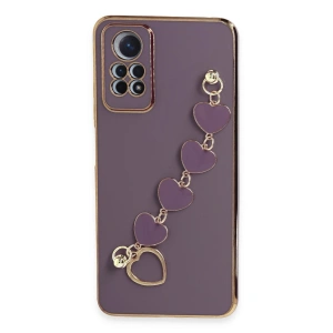 Xiaomi Redmi Note 12 Pro 4g Kılıf Esila Silikon - Mor