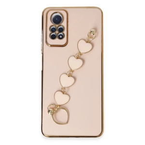 Xiaomi Redmi Note 12 Pro 4g Kılıf Esila Silikon - Pudra