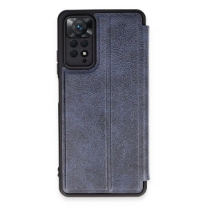 Xiaomi Redmi Note 12 Pro 4g Kılıf Flip Cover - Lacivert