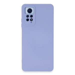 Xiaomi Redmi Note 12 Pro 4g Kılıf Nano İçi Kadife Silikon - Lila