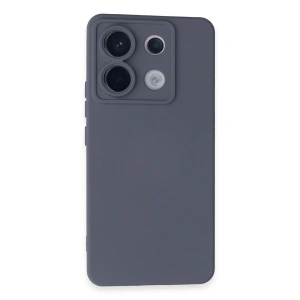 Xiaomi Redmi Note 13 Pro 5g Kılıf Nano İçi Kadife Silikon - Gri
