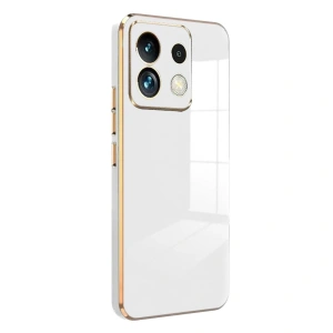 Xiaomi Redmi Note 13 Pro 5g Kılıf Volet Silikon - Beyaz