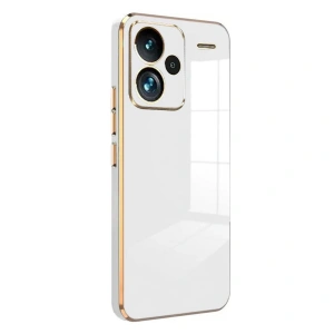 Xiaomi Redmi Note 13 Pro Plus Kılıf Volet Silikon - Beyaz