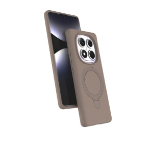 Xiaomi Redmi Note 14 Pro 5g Regal Magsafe Standlı Kapak - Çöl Titanyum