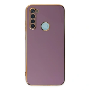 Xiaomi Redmi Note 8 Kılıf Volet Silikon - Mor