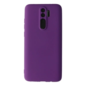 Xiaomi Redmi Note 8 Pro Kılıf First Silikon - Mor