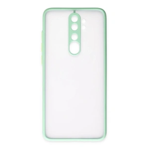 Xiaomi Redmi Note 8 Pro Kılıf Montreal Silikon Kapak - Turkuaz