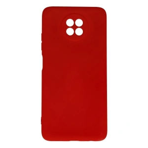 Xiaomi Redmi Note 9 5g Kılıf Nano İçi Kadife Silikon - Kırmızı