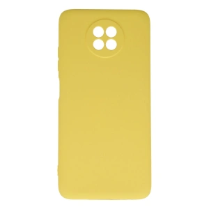 Xiaomi Redmi Note 9 5g Kılıf Nano İçi Kadife Silikon - Sarı