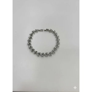 Yaprak Tasarım Taşlı Cm Bileklik