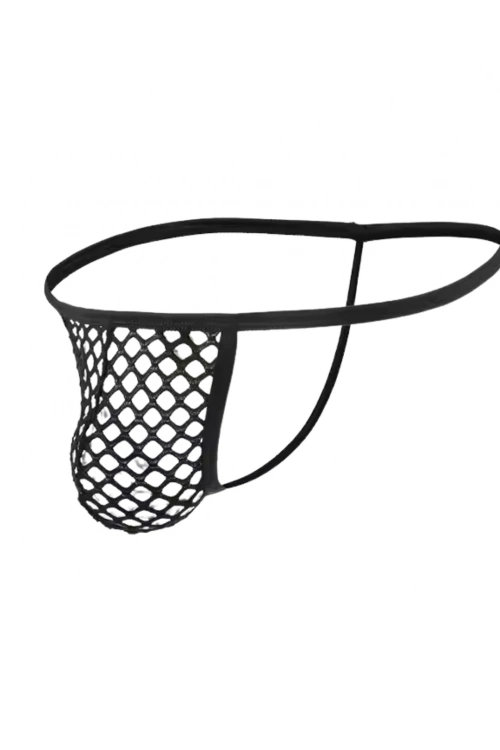 Fantezi File Erkek String -Tanga 4617