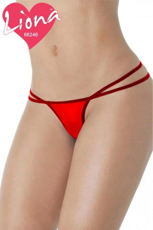 Liona Arkası Halkalı Büyük Beden G-String