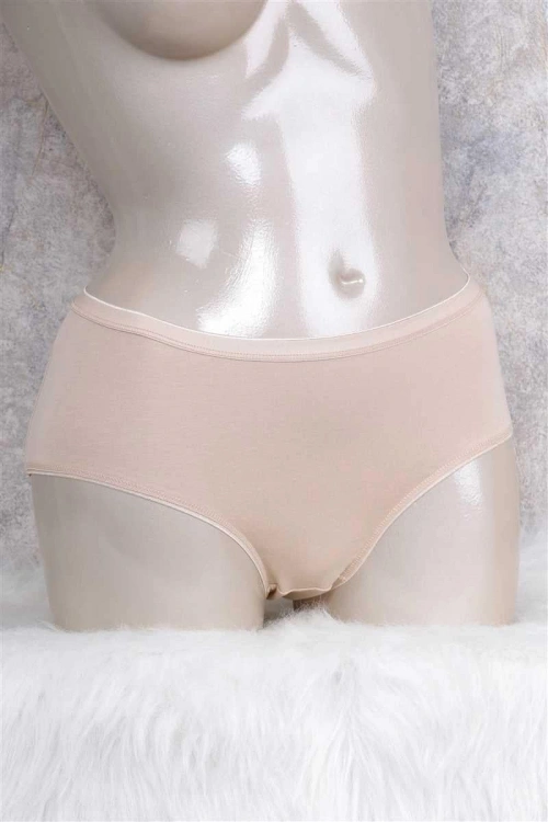 Pamuklu Orta Bel Geniş Bel Lastikli Slip - KLBN28057
