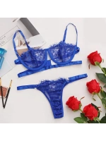 Balenli Anastasia Saks Dantel Bralet Takım