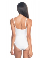 Beyaz Desenli Body Korse