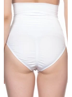 Beyaz Double Yüksek Bel Çıtçıtlı  Slip Korse