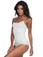 Soft İp Askılı Çıtçıtlı Body - Beyaz - KLBN29284