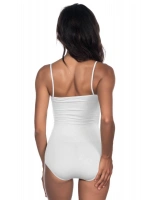 Soft İp Askılı Çıtçıtlı Body - Beyaz - KLBN29284