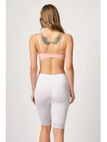 Soft Uzun Paça Dantelli Boxer - Beyaz - KLBN30429