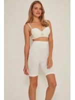 Soft Uzun Paçalı Boxer Korse - Beyaz - KLBN29442