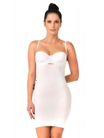 Göğsü Açık Elbise Korse - Beyaz - KLBN29578