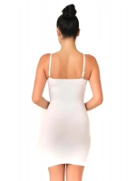 Göğsü Açık Elbise Korse - Beyaz - KLBN29578