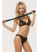 Deri Fantazi Harness Kırbaç - Siyah - KLBN20348