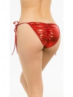 Fantazi Aşk Kırmızısı Seksi Yandan Bağlamalı String - Külot 0032