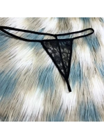 Fantazi Siyah  Dantelli Kadın String - Tanga 8615