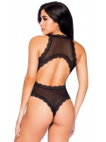 Göğüs Dekolteli Fantazi Kadife Body - KLBN24437