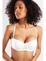 Golshan Gala Push-Up Strapless Bra, Ekru Konforlu ve Şık Sütyen, Strapless