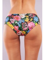 Golshan Garden Boy Short, Kadın Dantelli Çiçek Baskılı Şort Külot