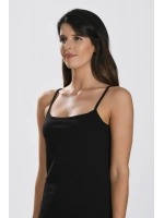 İp Askılı Ribana Atlet - Siyah - KLBN25845