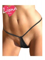 Liona Büyük Beden Siyah Tanga
