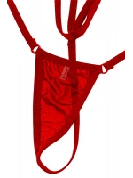 Liona Kadın Kırmızı Askılı Fantezi G String İç Çamaşırı