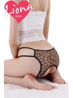 Liona Leopar Desenli Seksi Külot
