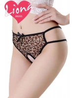 Liona Leopar Desenli Seksi Külot