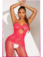 Pembe Fantezi Kadın Seksi  Vücut Çorabı