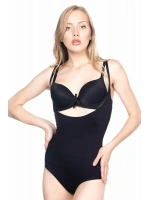 Siyah Göğsü Açık Body Korse