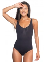 Siyah Kalın Askılı Body Korse