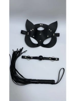 Maske Ağız Topu,3Lü Set - Siyah - KLBN19635