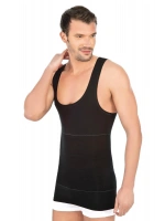 Modal Cotton Erkek Atlet Korse - Siyah - KLBN30567