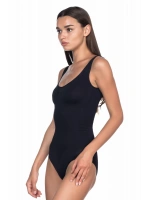 Soft Kalın Askıllı Çıtçıtlı Body - Siyah - KLBN29286